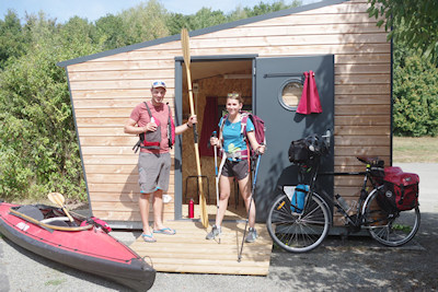 Cabane de randonnée RandoCabane, le long des chemins de randonnée