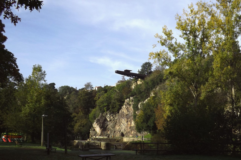 Porte-vue au belvédère de Château-Thébaud